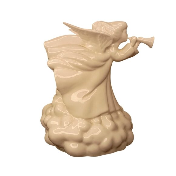 Vintage Schmid Angel Rotating Music Box Plays Ave Maria Wind Up Works 1980's - Picture 4 of 15